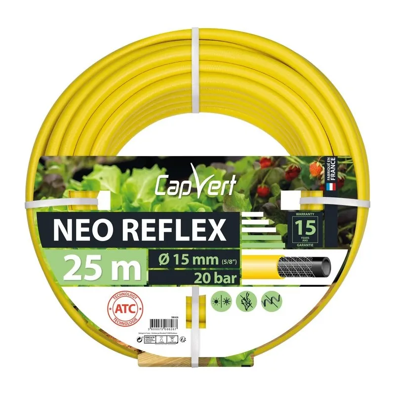 Tuyau d'arrosage - néo reflex CapVert jaune