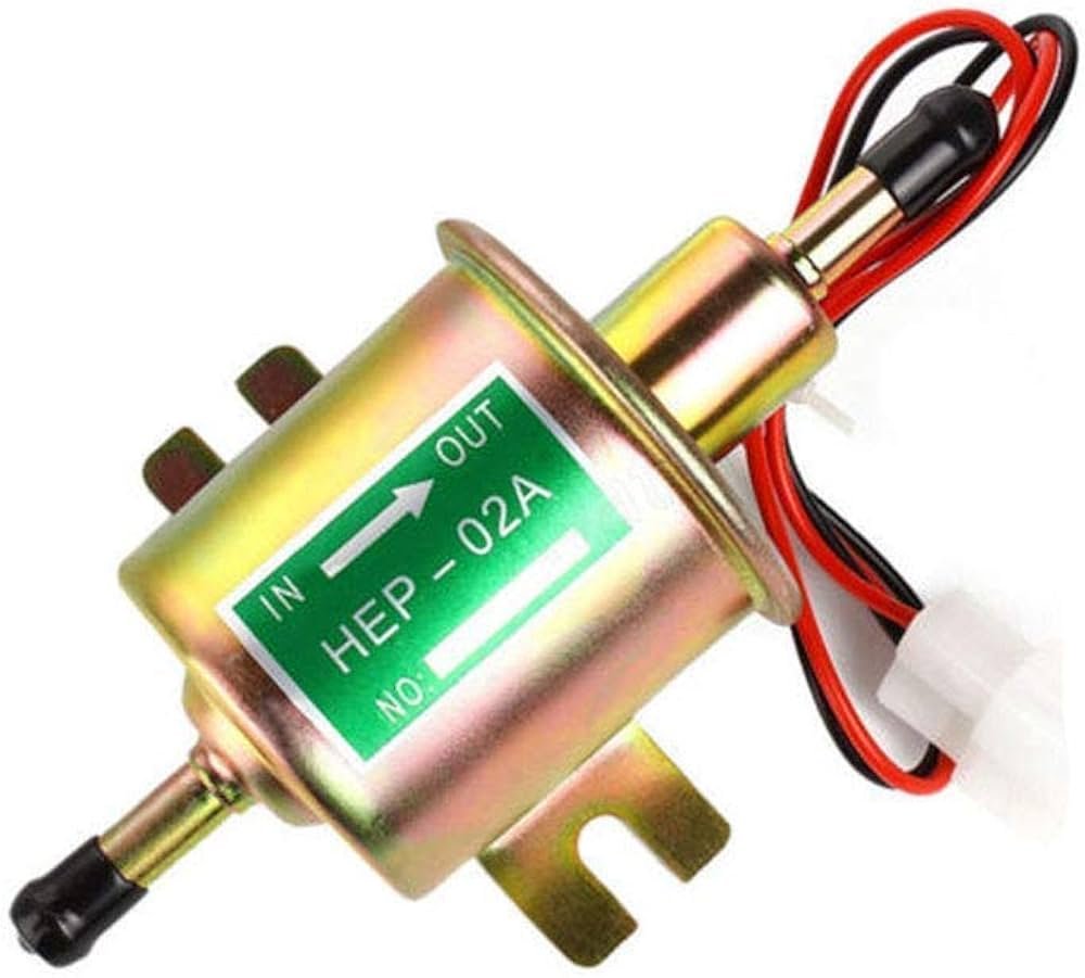 Pompe à Carburant Electrique Basse Pression en ligne 12 V Universelle 2,5-4 PSI HEP02A