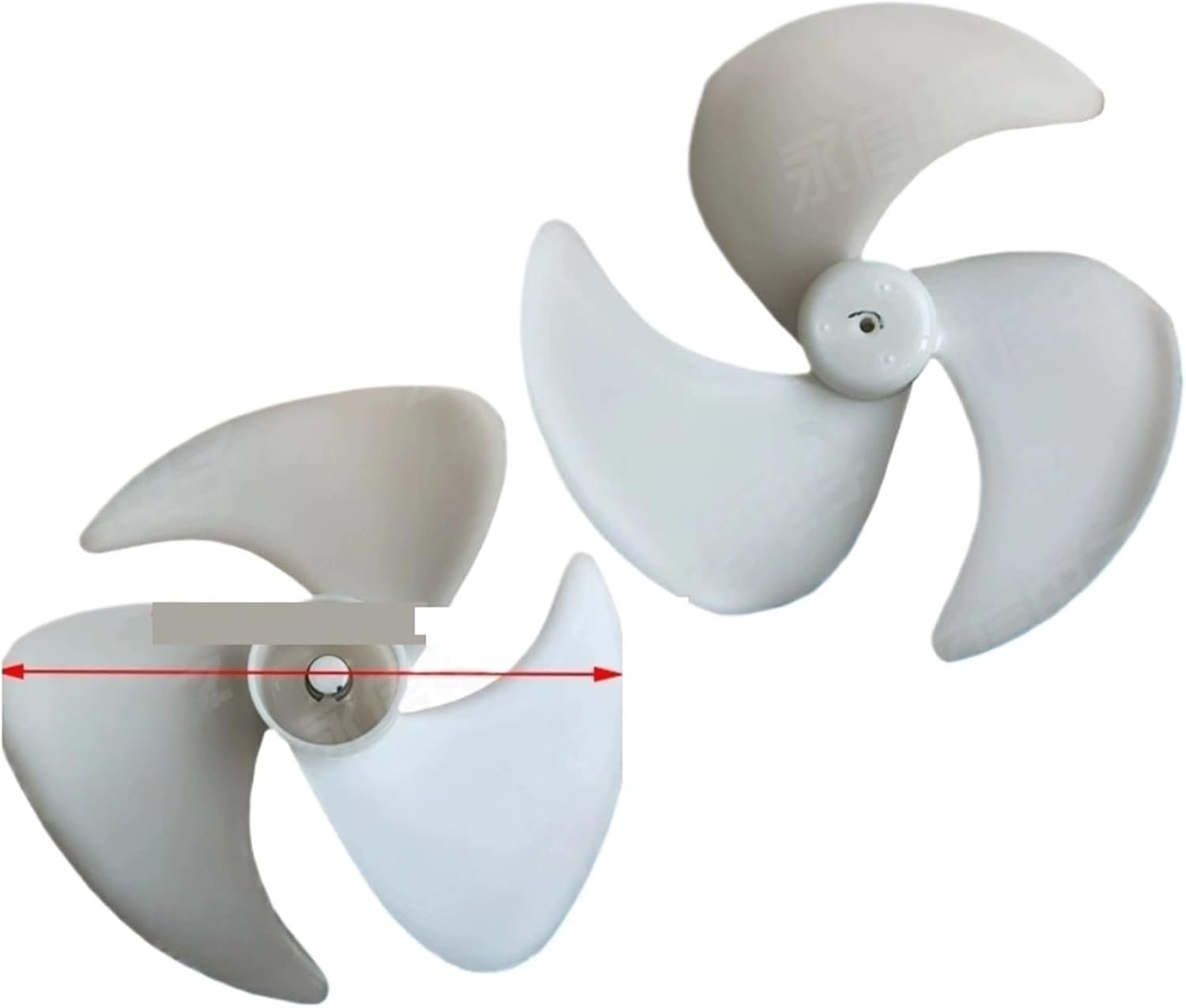 Ventilateur de Refroidissement Universel for Moteur Réfrigérateur, Pales ADP366657, 128 mm, Pièces Radiateur for Réfrigérateur/Congélateur