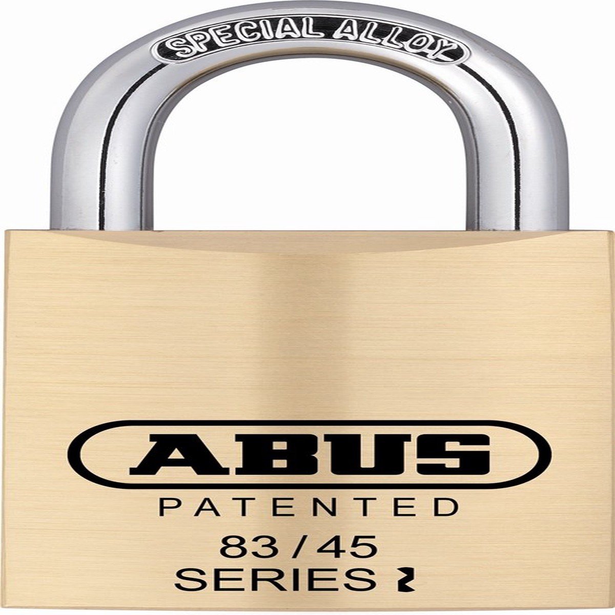 83/45-300 S2 Schlage 45mm Tous les temps en laiton massif redoutable avec 1′′ manille, Zéro-mordu
