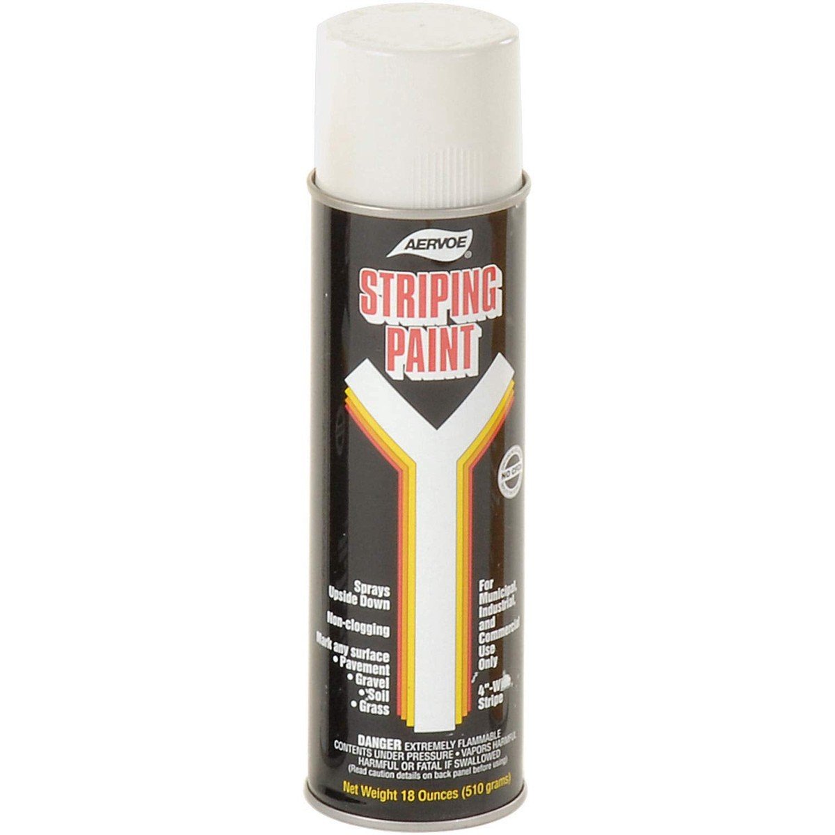 Peinture en aérosol blanche Aervoe 710 pour le traçage de lignes – Lot de 12 unités
