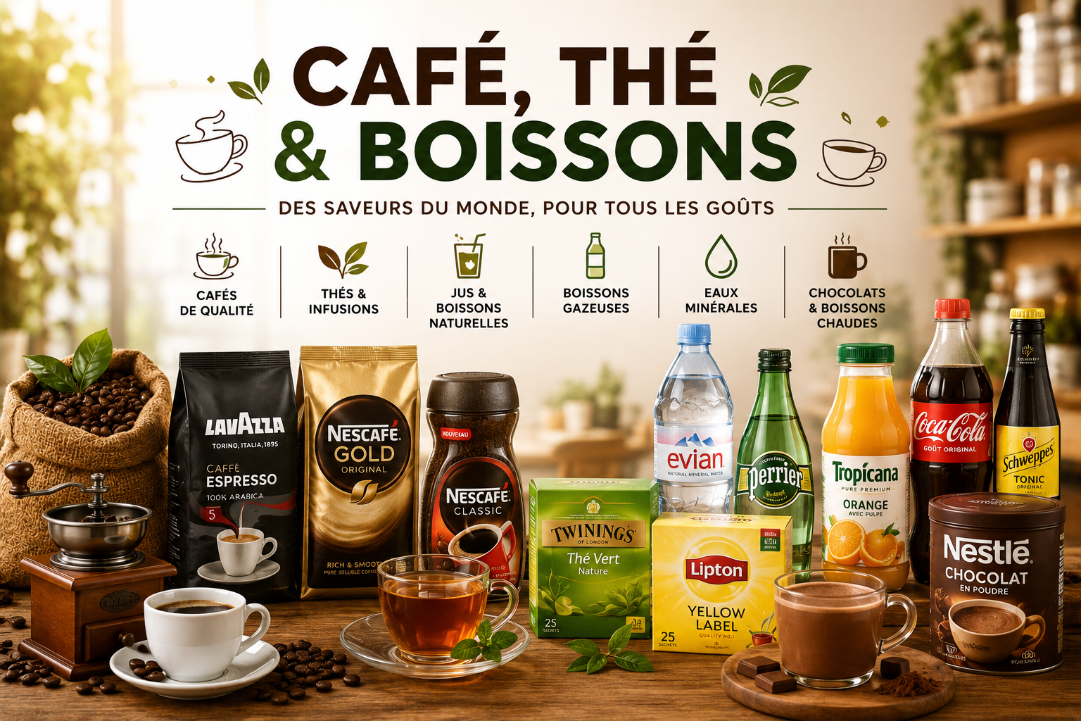 Café, Thé & Boissons
