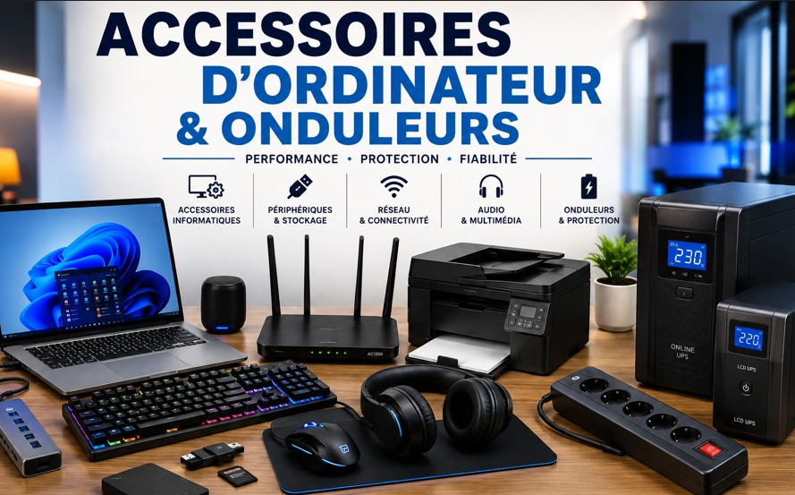 Accessoires d'Orninateur & Onduleurs