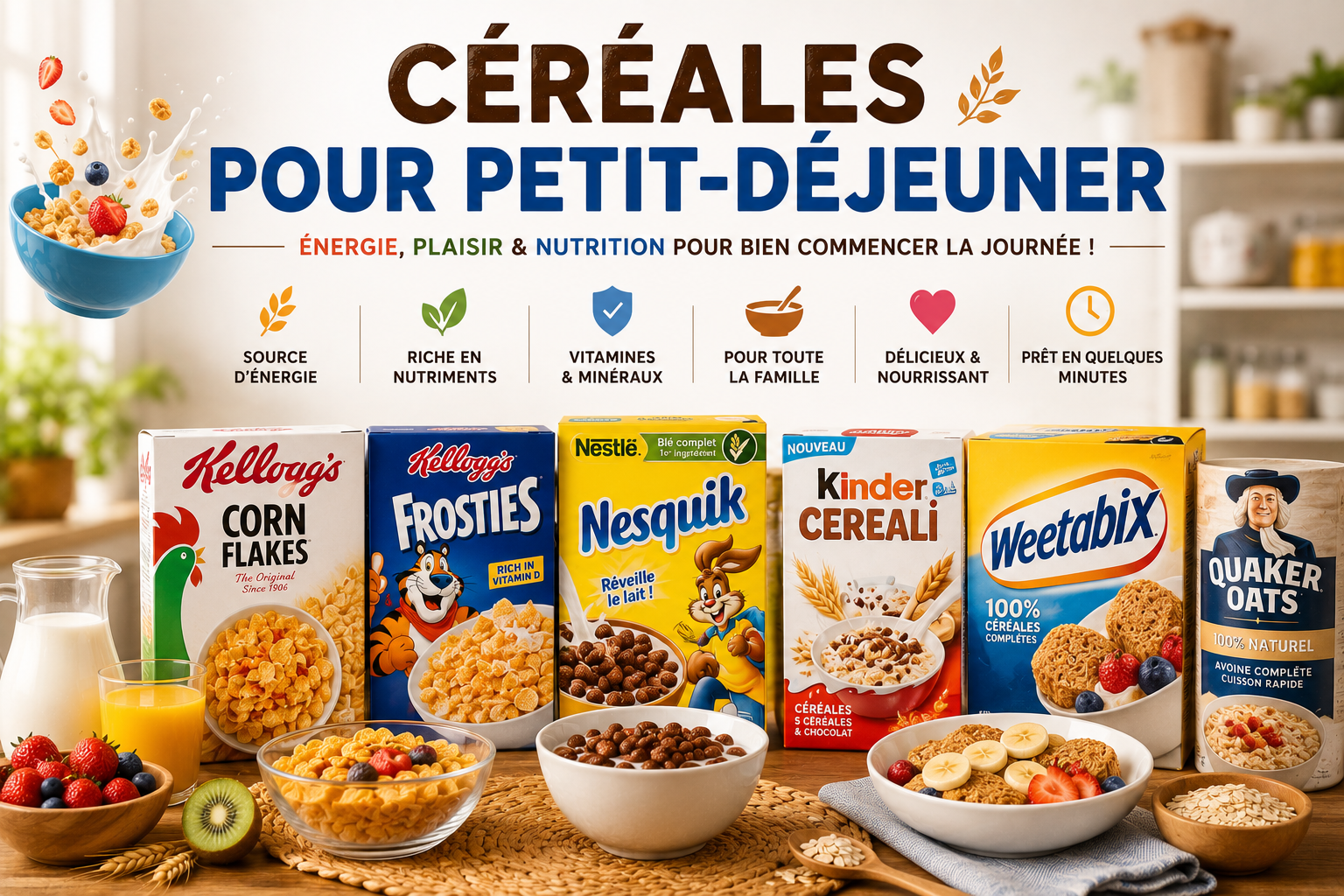 Céréales Pour Petit-Déjeuner
