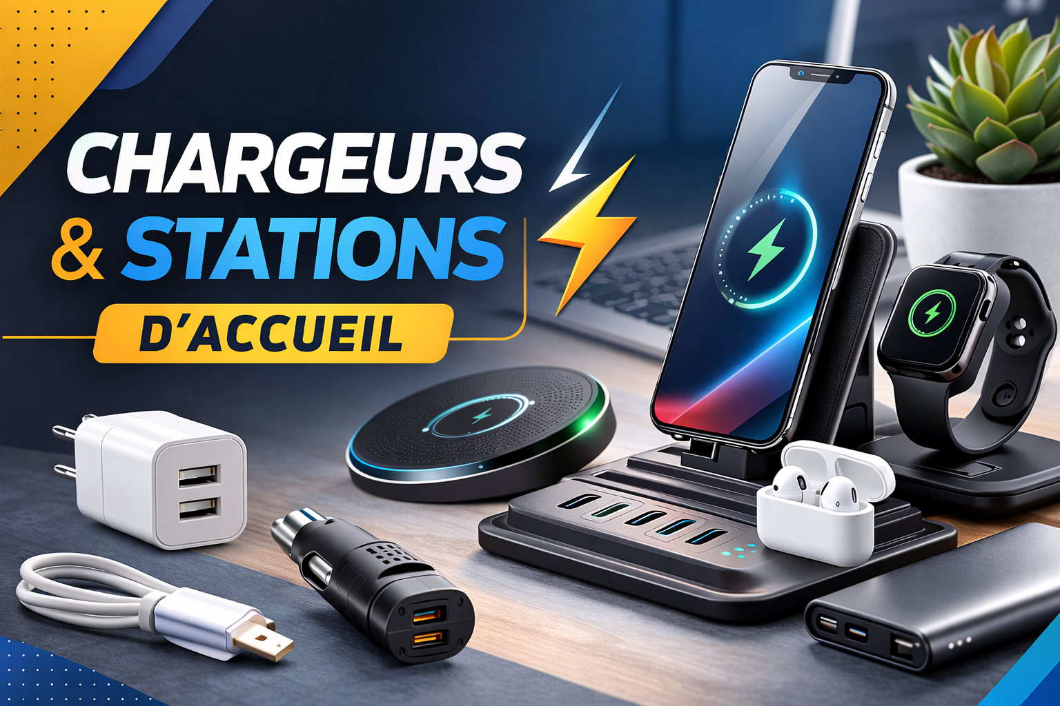 Chargeurs et Stations d'accueil