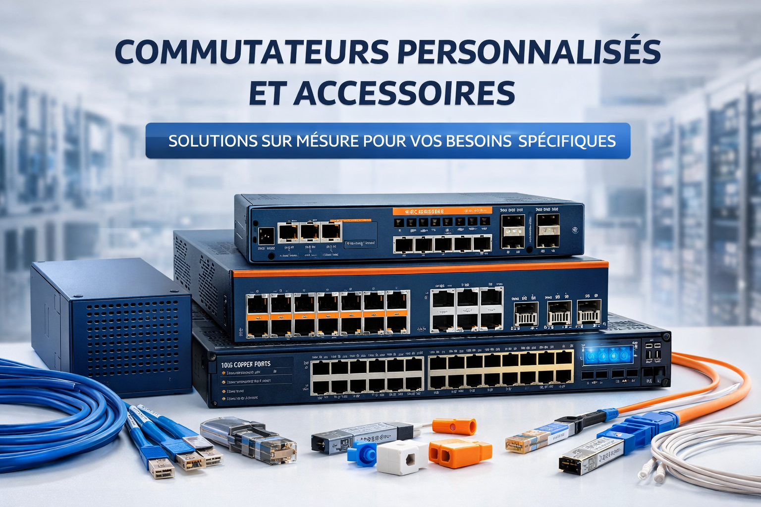 Commutateurs Personnalisés et Accessoires