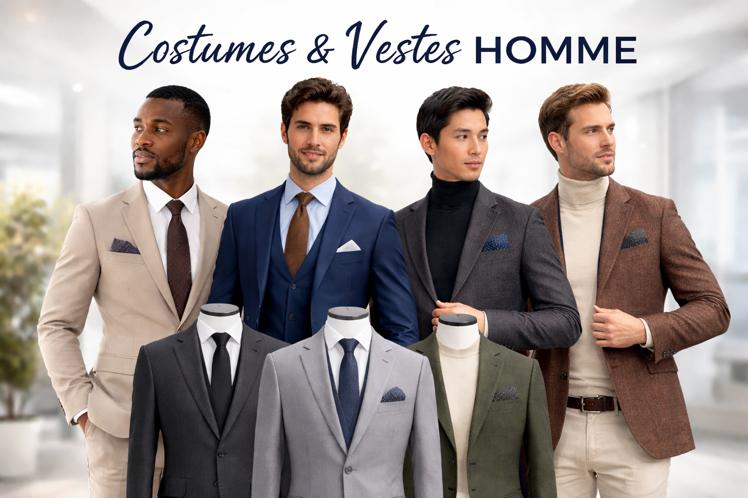 Costumes et Vestes Homme