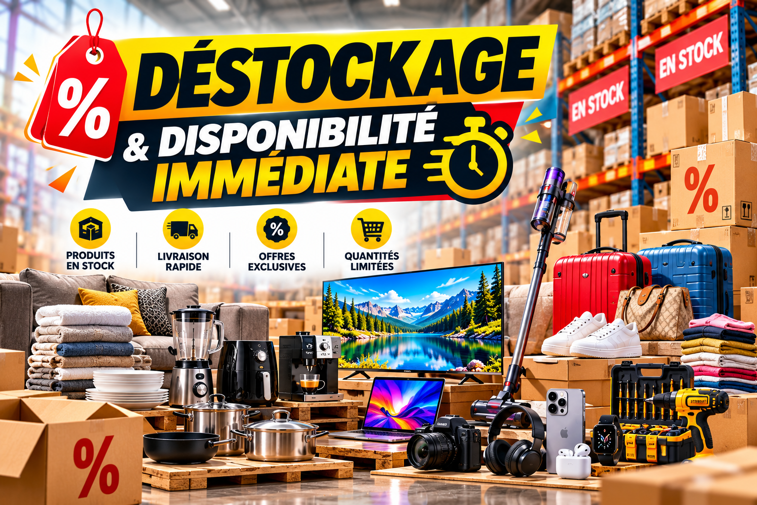 Déstockage & Disponibilité Immédiate