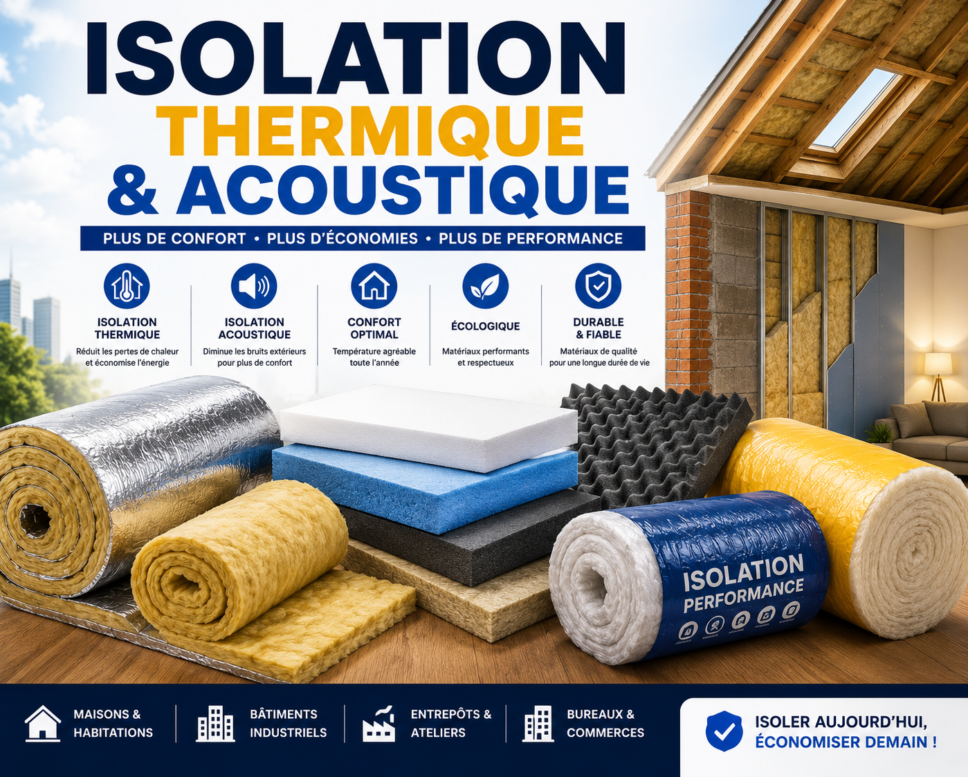 Isolation Thermique & Acoustique