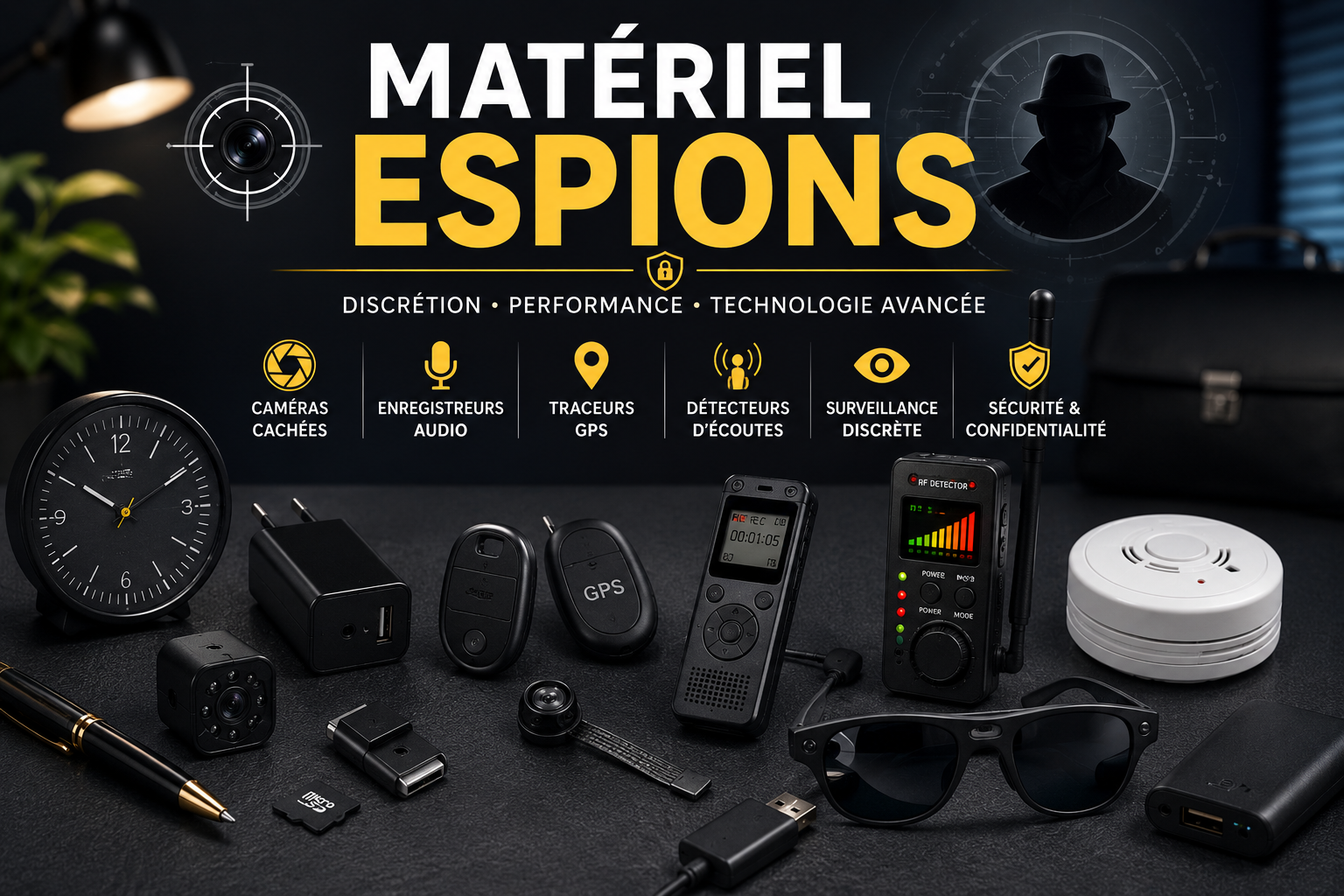 Matériel Espions