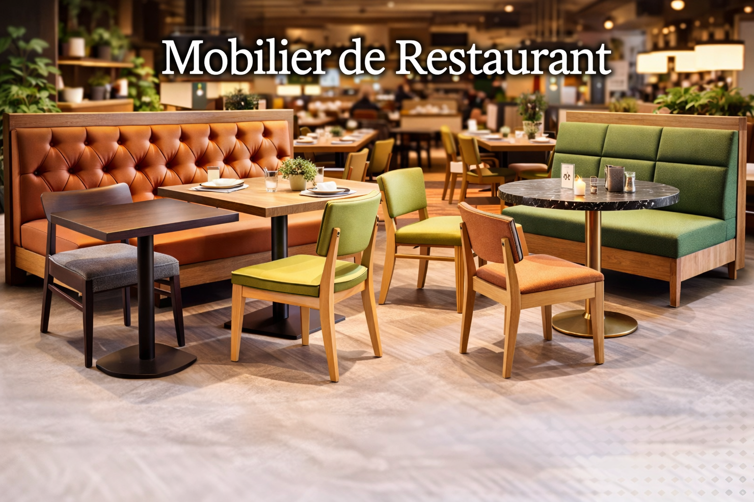 Mobilier de Restaurant