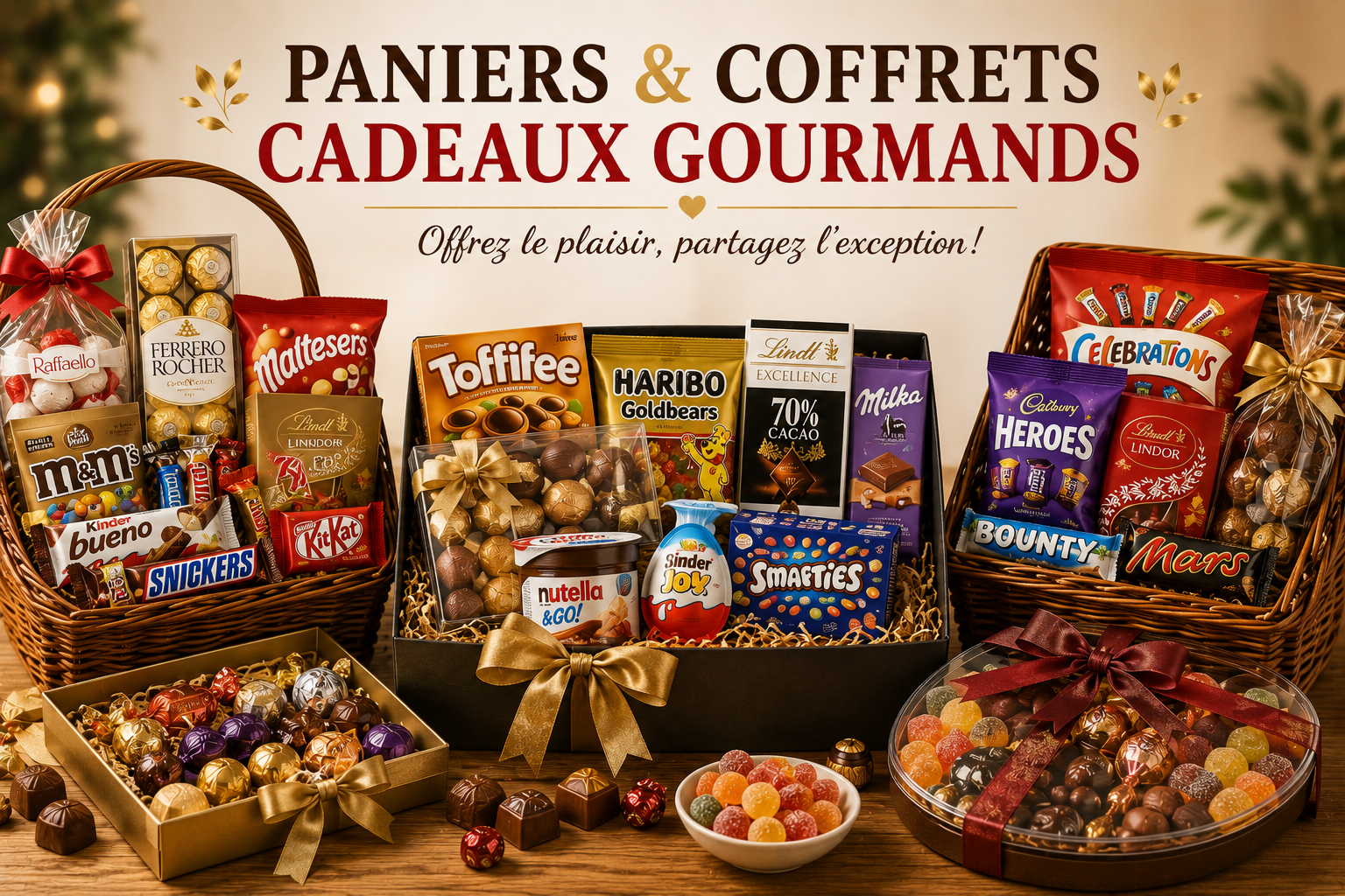 Paniers & Coffrets Cadeaux Gourmands