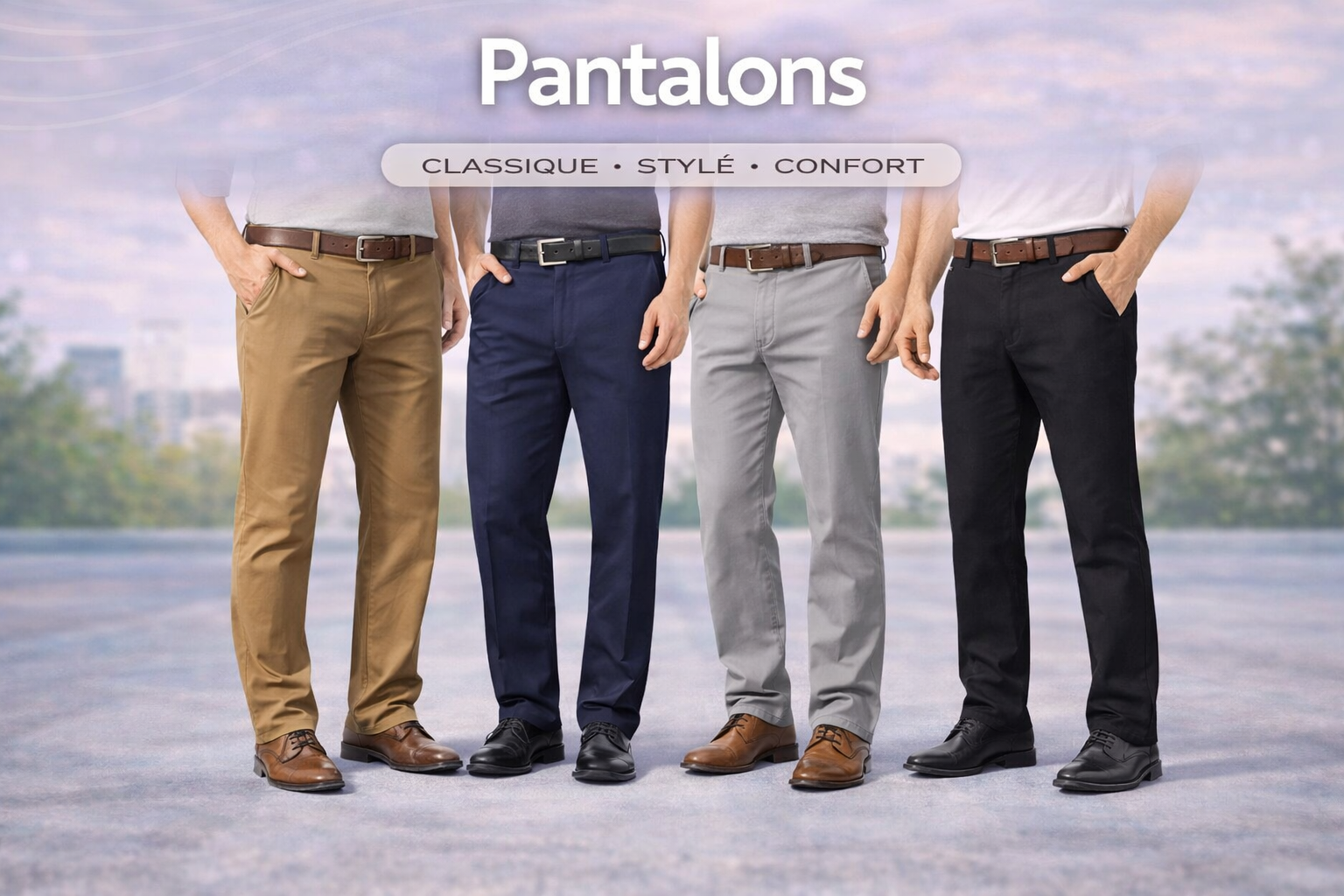 Pantalon Homme 