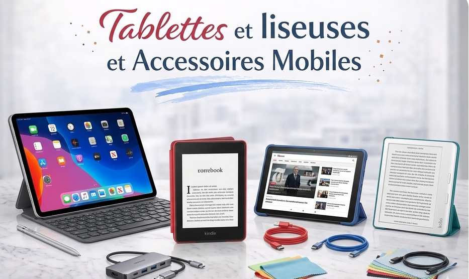 Tablettes et liseuses