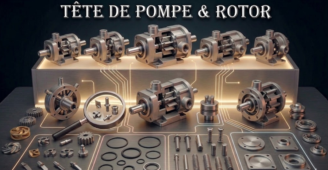 Tête de Pompe & Rotor