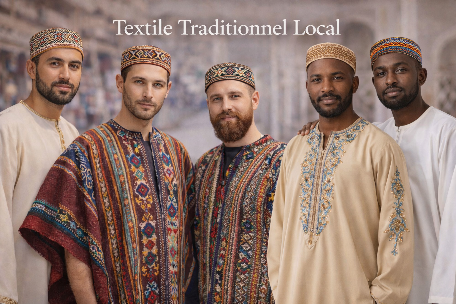 Textile Traditionnel Local Homme